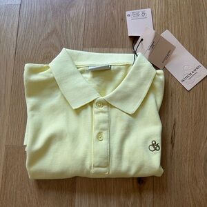 Scotch & Soda Yellow Kids Polo Shirt Size 12